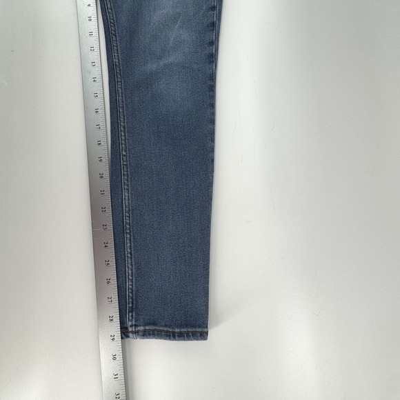 Banana Republic Legacy Skinny Fit Jeans Mens 32x32 Medium Wash Blue Stretch - Picture 8 of 9